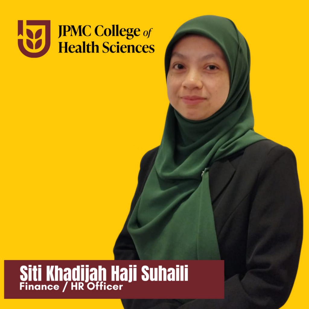 Siti Khadijah Haji Suhaili in the Nursing School in Asia