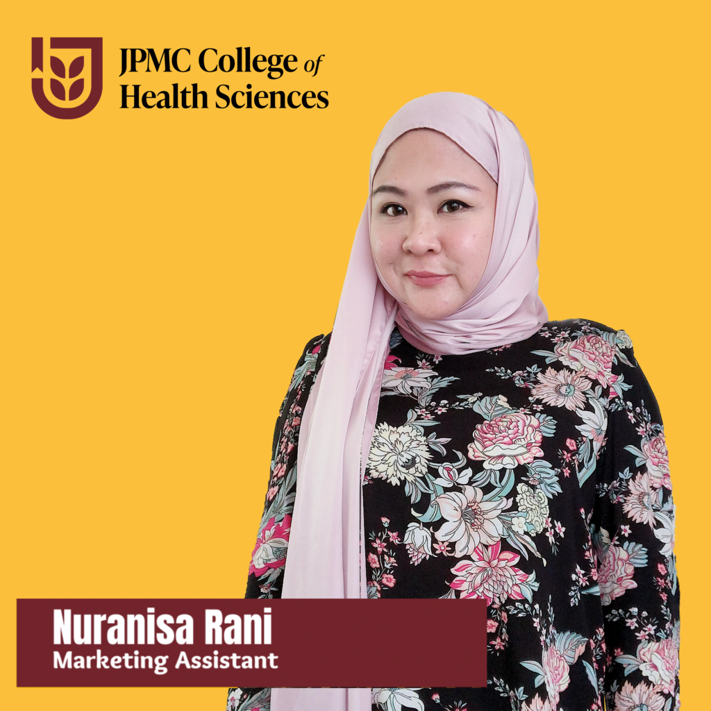 Nuranisa Rani​ in a nursing school in asia